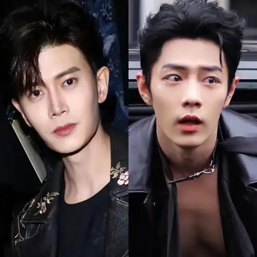 34岁的任嘉伦和32岁的肖战站在一起时我才明白什么是顶级骨相