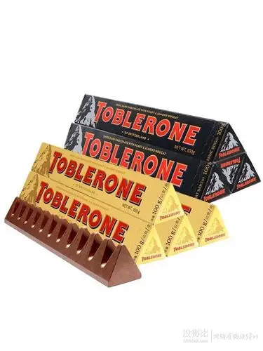 toblerone三角瑞士进口巧克力瑞士三角巧克力休闲零食糖果牛奶100g5黑