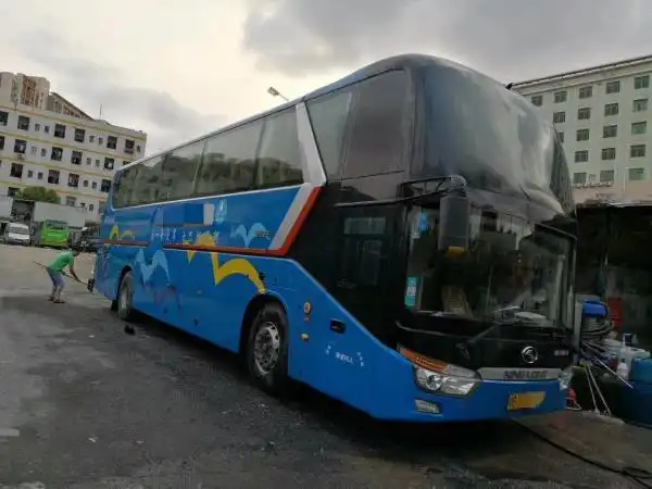 2012年8月新车八十多万气囊车自动升降59座金龙6129