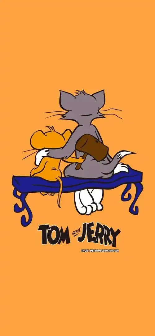 猫和老鼠个性锁屏壁纸汤姆与杰瑞的全屏壁纸猫和老鼠超有爱图片猫和