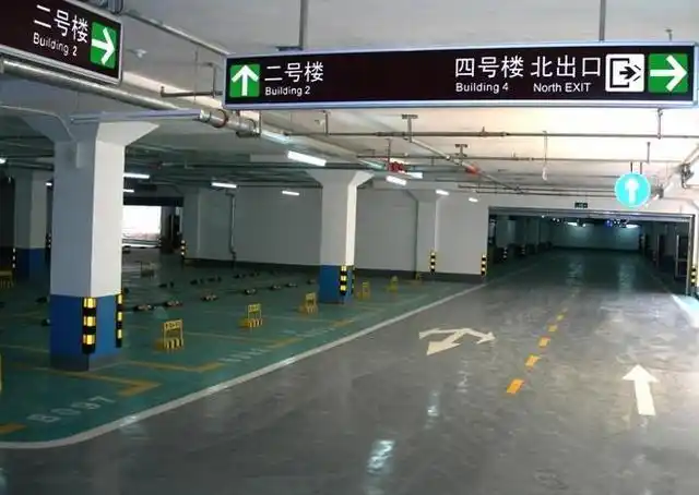 车库指示牌的规划与设计