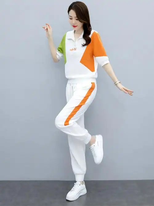 女神范套装洋气运动装