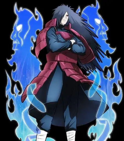 传说中的忍者,宇智波一族最强的男人,完全体须佐能乎可以和尾兽匹敌.