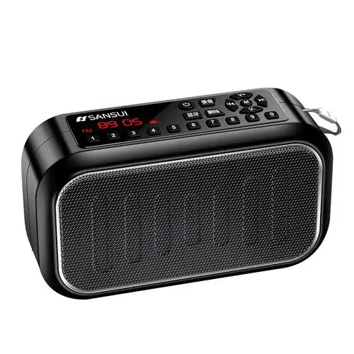 山水d3无线蓝牙音箱低音炮户外便携式家用插卡音响随身小型播放器