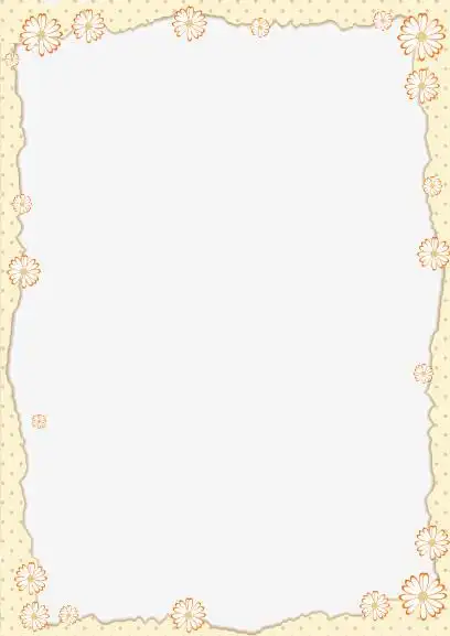 小清新边框矢量图