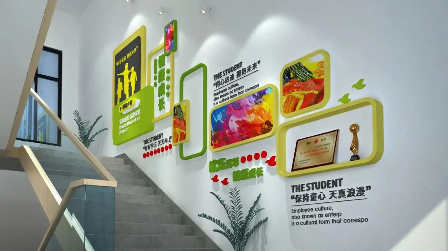 公司奖杯奖牌荣誉展示墙设计三种形式    你们公司或者门店是不是有很