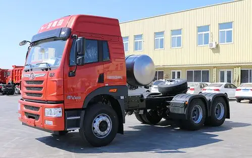 解放悍v400拉煤王自重仅74t