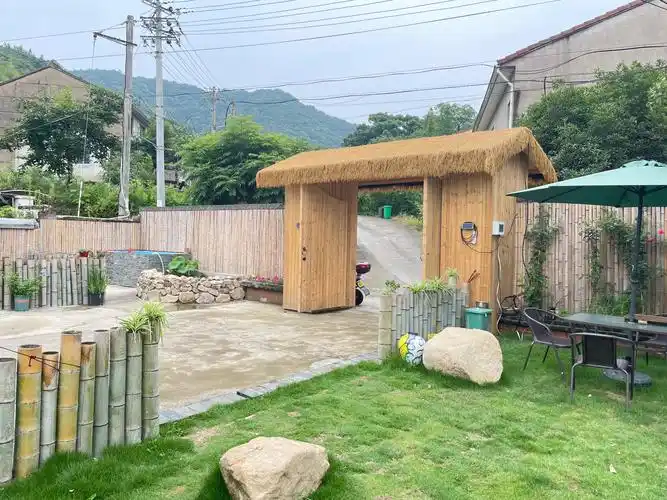 洋山村的农家乐跟营地