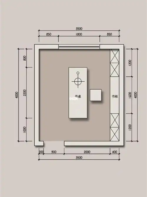 住宅书房常用16种布局参考一