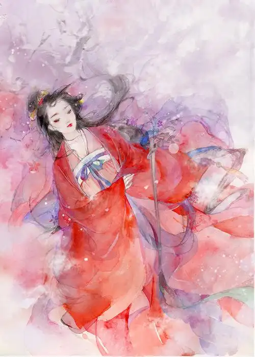 古风手绘美人 〕 作者 棉花圃