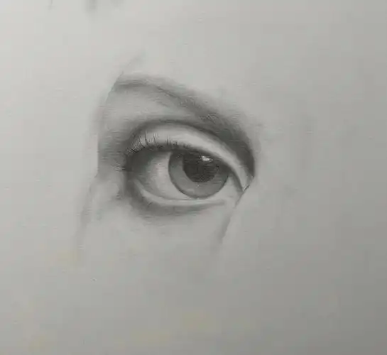 难道是因为眼睛太简单#画画  #素描  #爱笑的眼睛