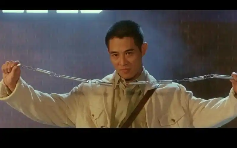 李连杰!功夫字典!武器篇(五)九节鞭 笔 双刀!