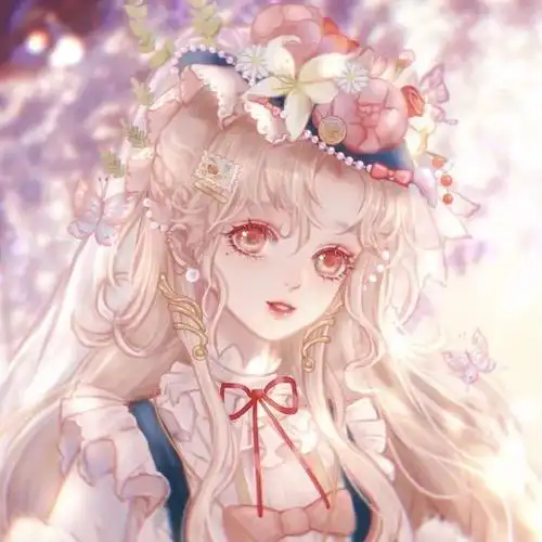 唯美仙气动漫女生头像