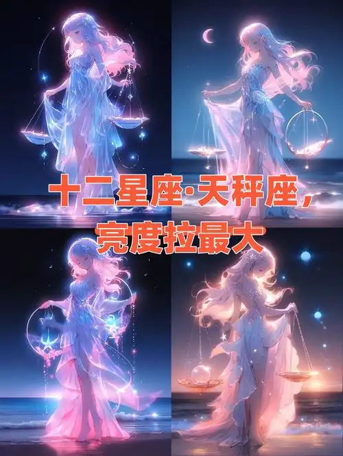 十二星座·天秤座,亮度拉最大