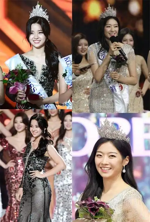 韩国小姐冠军出炉,网友称其颜值是中国网红水平,是豆得儿分得儿|选美