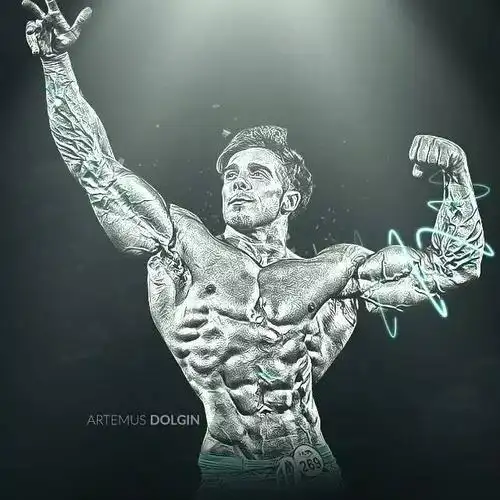 一组适合当微信头像的健身励志图