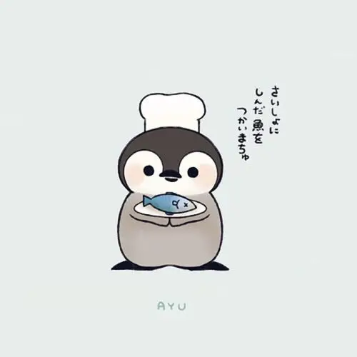 熊 企鹅 动漫 可爱 动物 二次元 萌 美少女 美少年 译叶