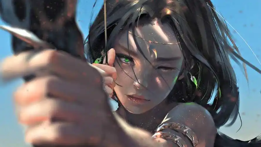 鬼刀冰公主高清桌面壁纸高清图片