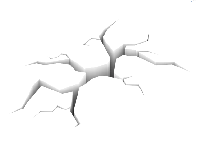 破洞 裂纹 撕边效果免抠图(6张)