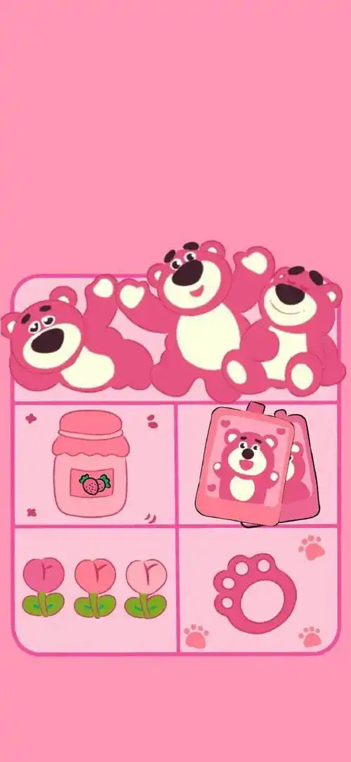 专题|草莓熊 高清壁纸合集