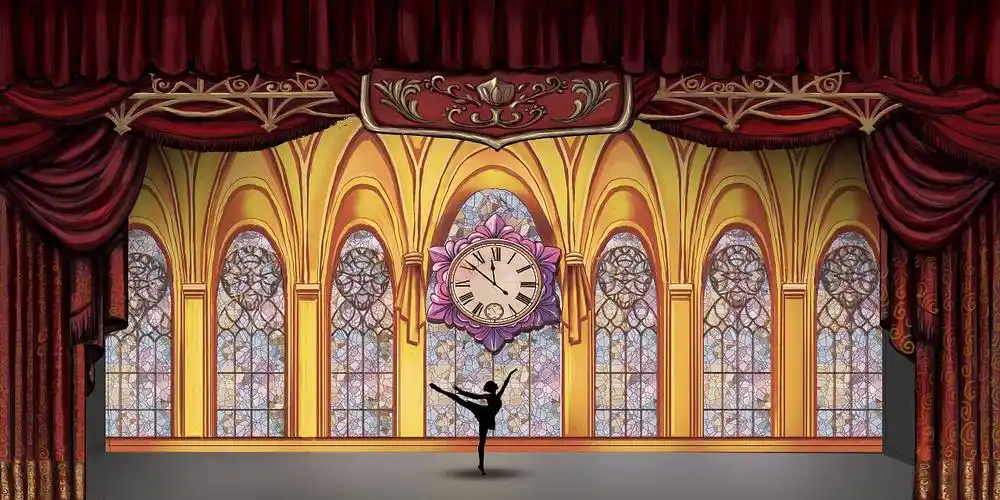 宫殿 br> br>添加幕布效果 br> br> br> br>