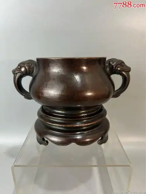 乡下收来的铜香炉-价格:400元-se85417565-铜炉-零售-7788小人书