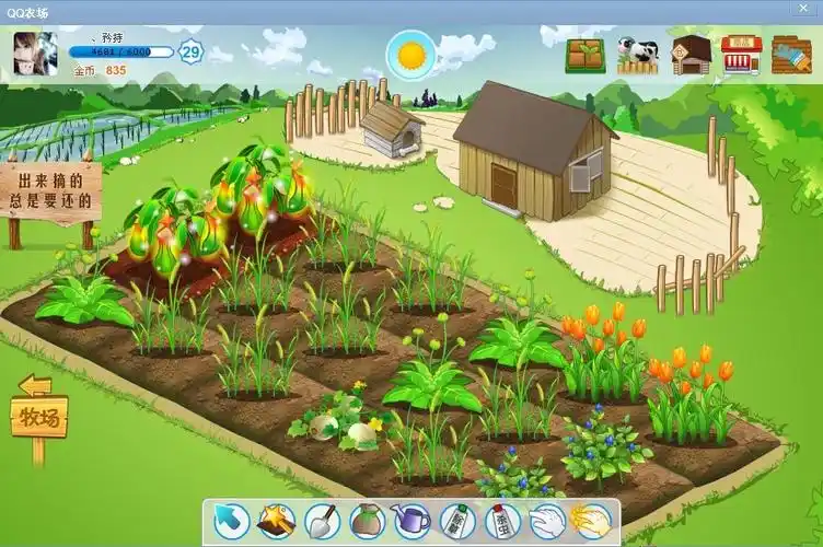 qq农场好友栏不见了,没有办法种菜和偷菜,连买种子都没法,怎么办?_百