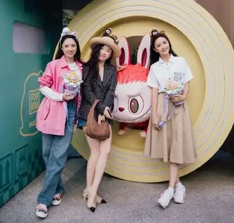 佟丽娅霍思燕董璇带娃出游3人身材颜值差距大网友李小璐呢