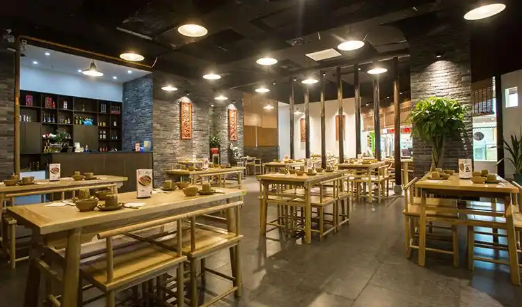 合肥土菜馆装修要点,接地气的农家土菜馆这样设计,越土越有味儿