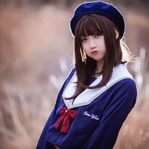 白雪姬jk制服秋景