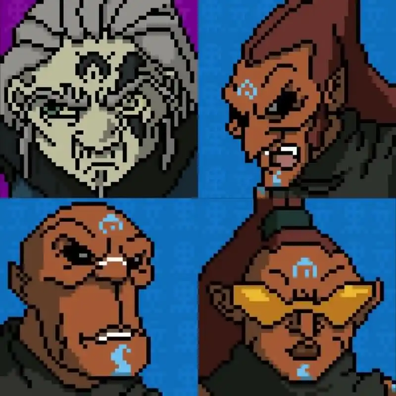 成龙历险记##像素画##头像分享# #刀龙##甘文崔##开黑头像