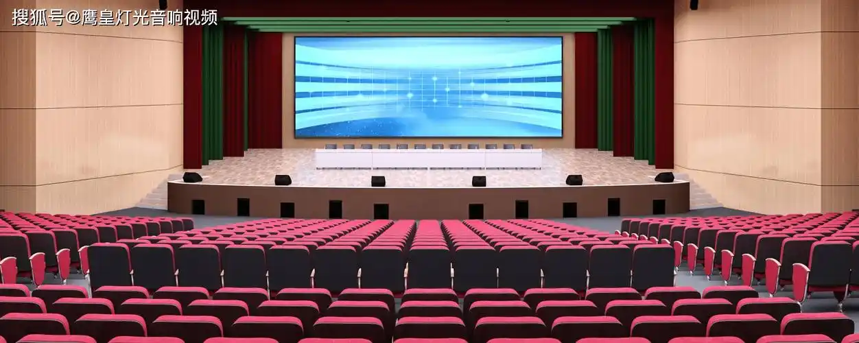 多功能舞台灯光专业音响led显示屏设计效果图5.