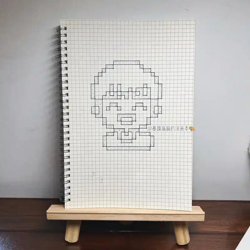 人物像素画#宋亚轩 #时代少年团 #相遇 #像素画#像素画教 - 抖音