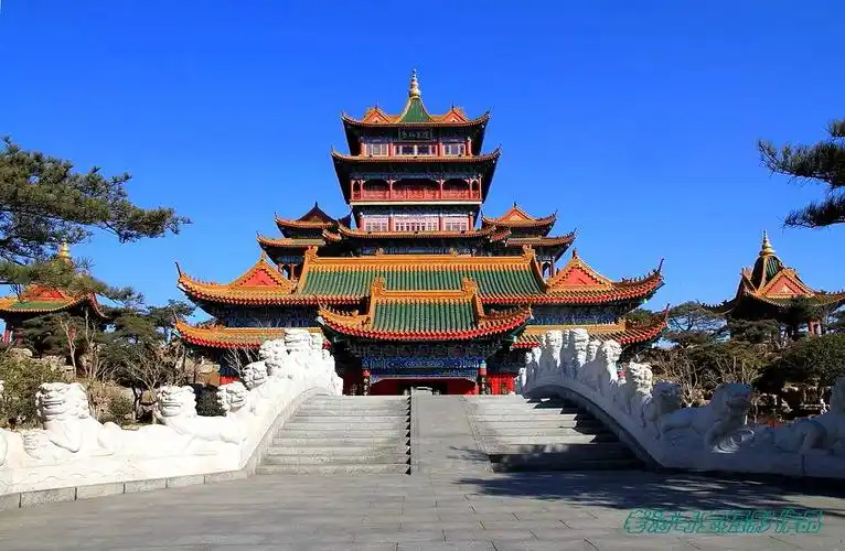 三仙山古建筑风景(一)