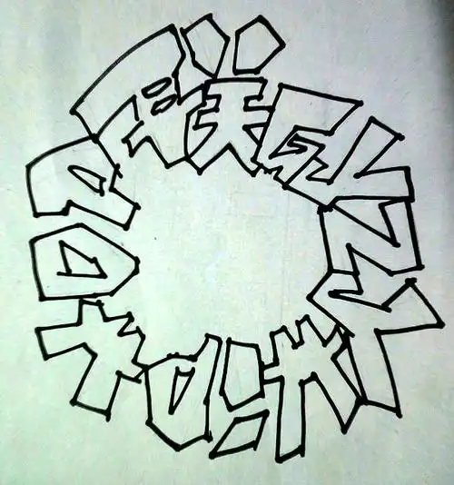 如图,如何将图片中文字描边?要粗线条