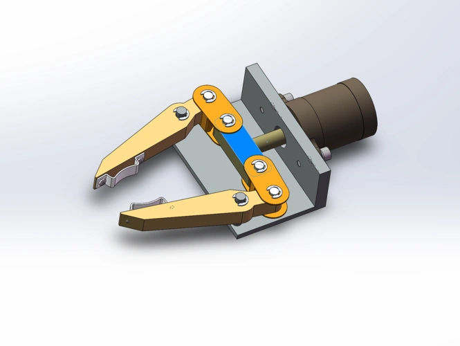 一个简单的机械爪共同学习下