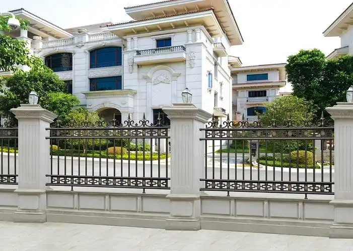 欧式豪华庭院铝艺围栏