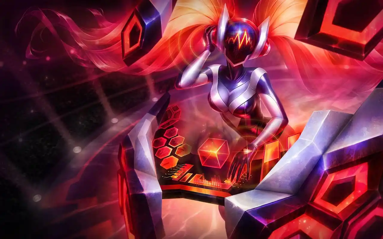 lol英雄联盟琴瑟仙女美女图片桌面壁纸