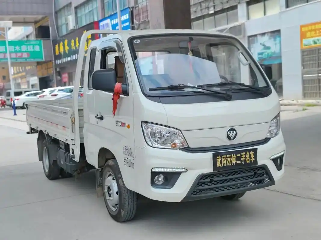 寄卖福田货车准新车一台.一年不到的车,全车原版原 - 抖音