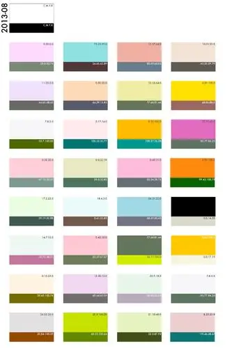 配色是多种多样的,不同的颜色撞在一起就会产生不同的效果.