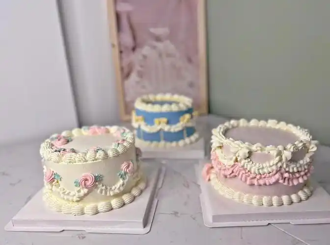 不管怎么变这些花边都是裱花的基础