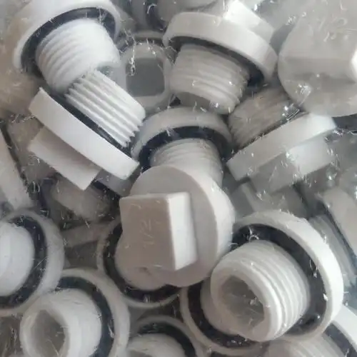 现货批发胶堵头4分加厚塑料堵头水管临时测压堵漏塞水塞子胶堵头