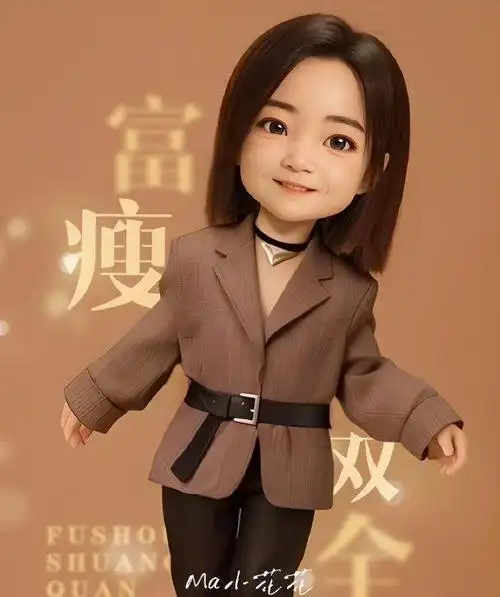 q版贾玲又飒又美|贾玲_新浪新闻