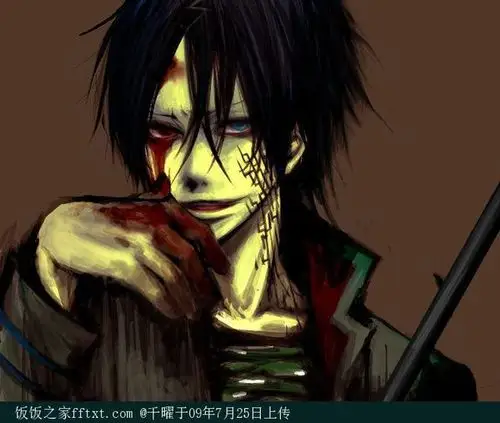 有没有想这样酷酷的,有杀气动漫人物图片!【急】