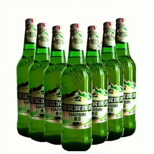 哈尔滨啤酒瓶装 哈尔滨啤酒大绿棒子麦道瓶装原厂地哈啤大绿棒子6瓶
