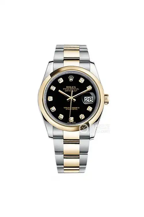 劳力士日志型系列116203黑盘镶钻(1 / 1)