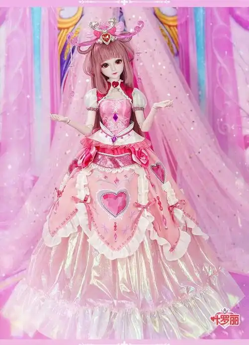 叶罗丽娃娃女孩儿童玩具diy洋娃娃精灵梦卡通套装礼盒改装换装玩具情