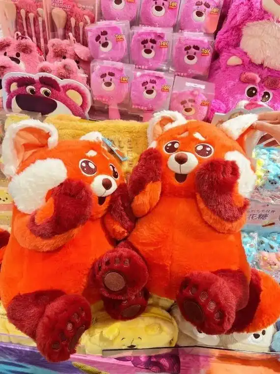 迪士尼小熊猫坐姿公仔