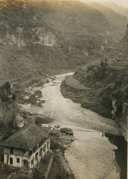 1928年三峡老照片 90年前美丽奇绝长江三峡风光