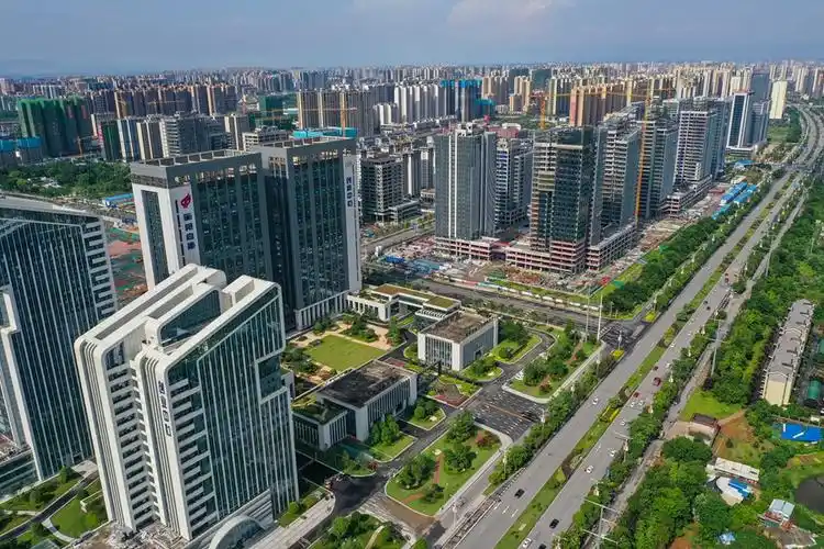 衡州大道数字经济走廊.资料图片